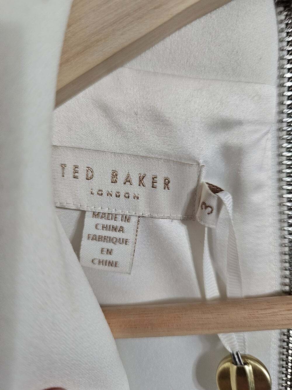 Ted Baker Womens US 8 Ivory White Crepe Pencil Dress NWT Formal Luxury - Picture 4 of 12